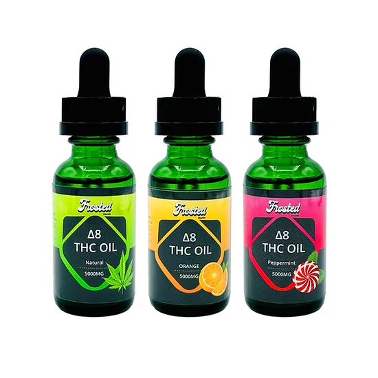 Frosted Delta 8 Tincture (5000mg)