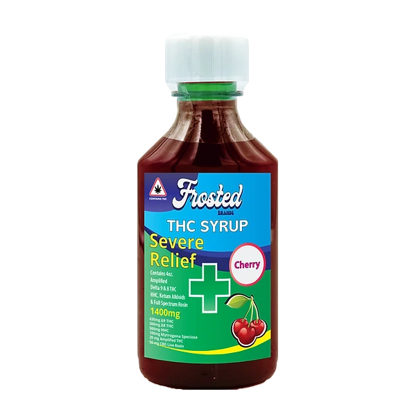 Frosted Severe Relief 1400 mg THC + Ketum Syrup