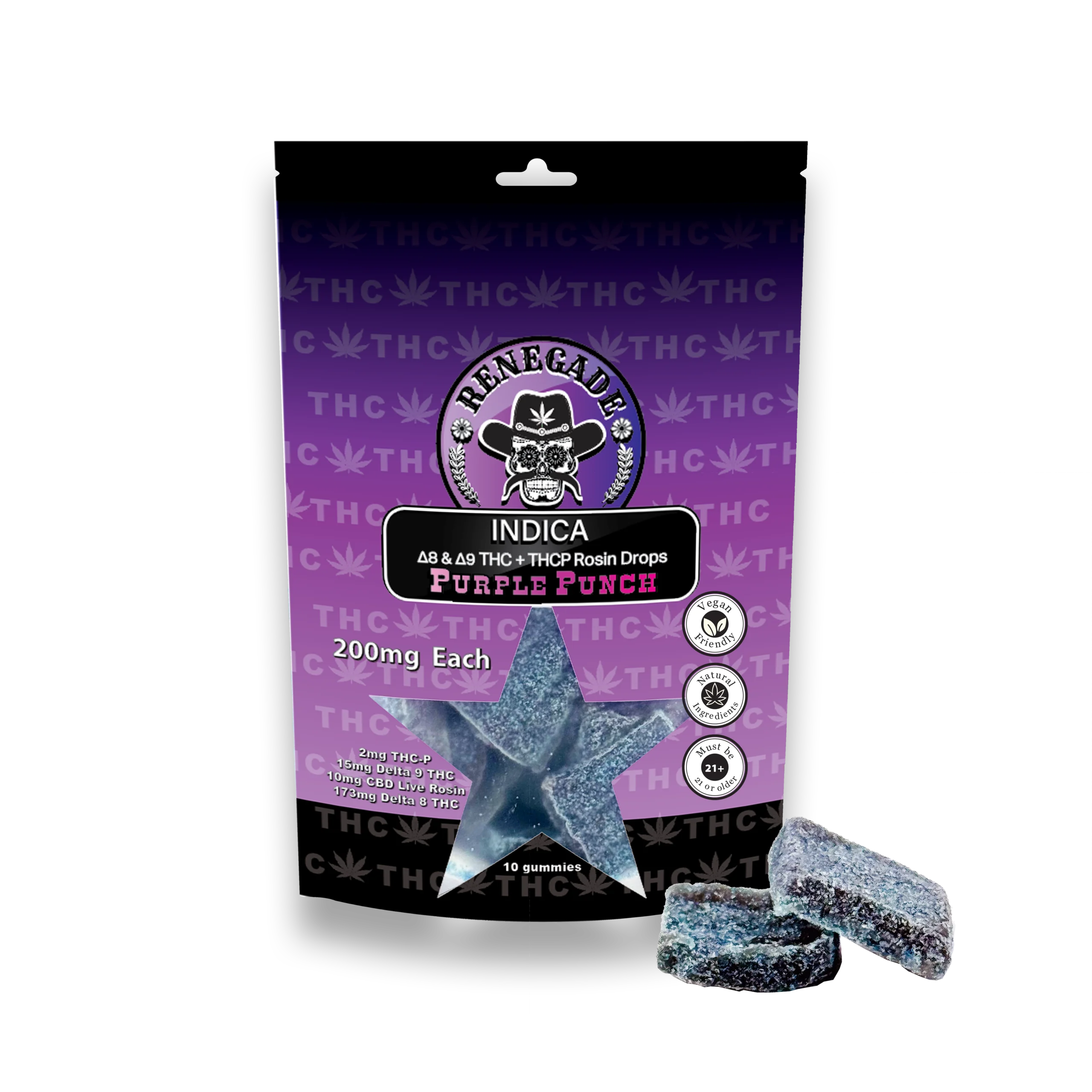 Delta 8 THC ,9 THC, and THCP Rosin Drops (2000 mg) - Frosted