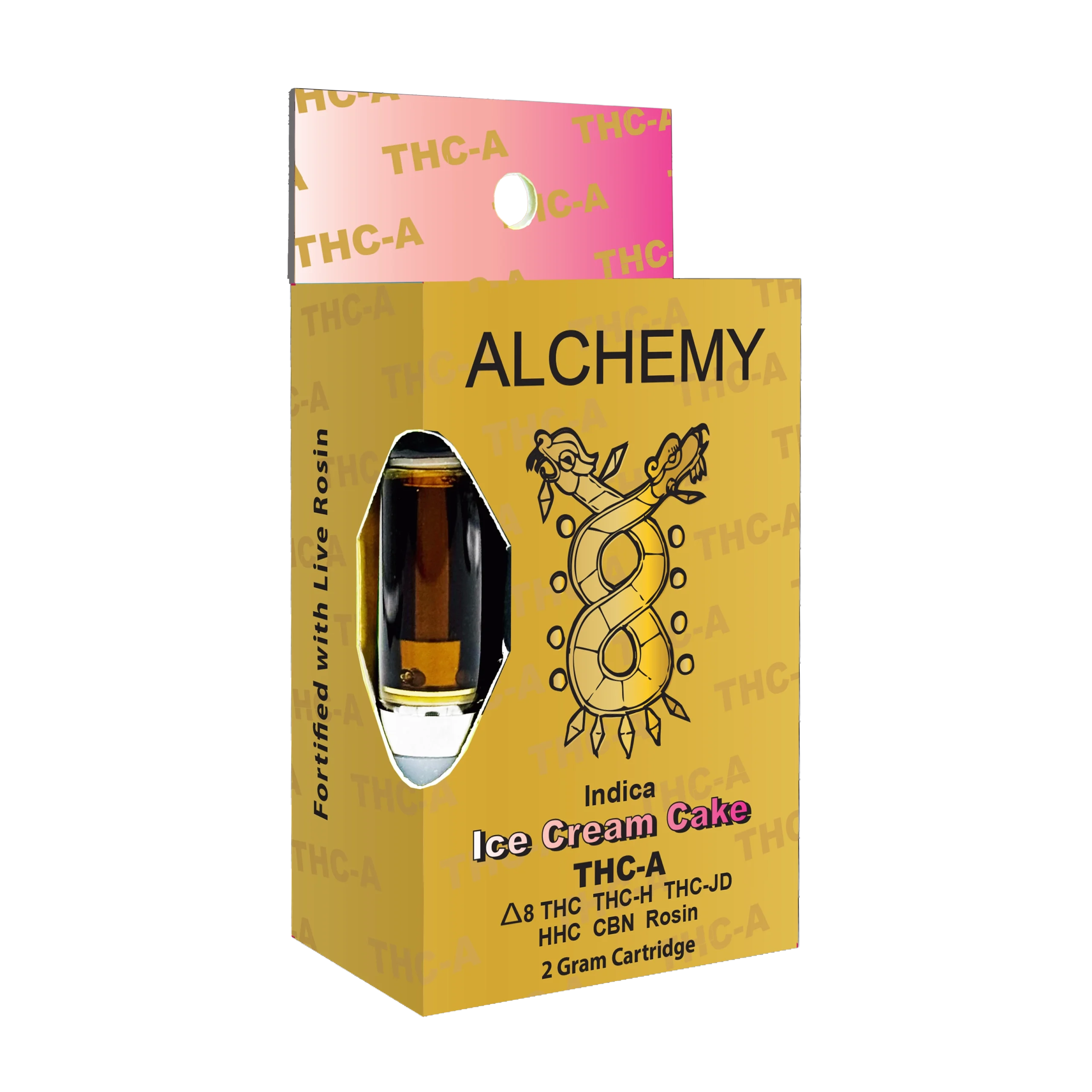 Alchemy THCA Gold Bar (Live Rosin)- 2ml Cart
