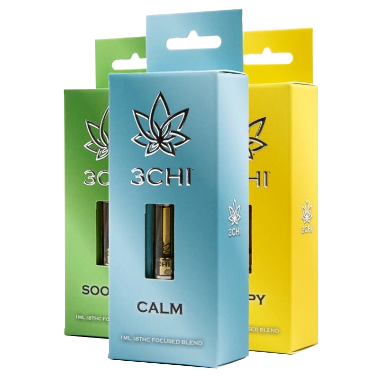 3CHI Delta 8 THC Focused Blends Vape Cartridges