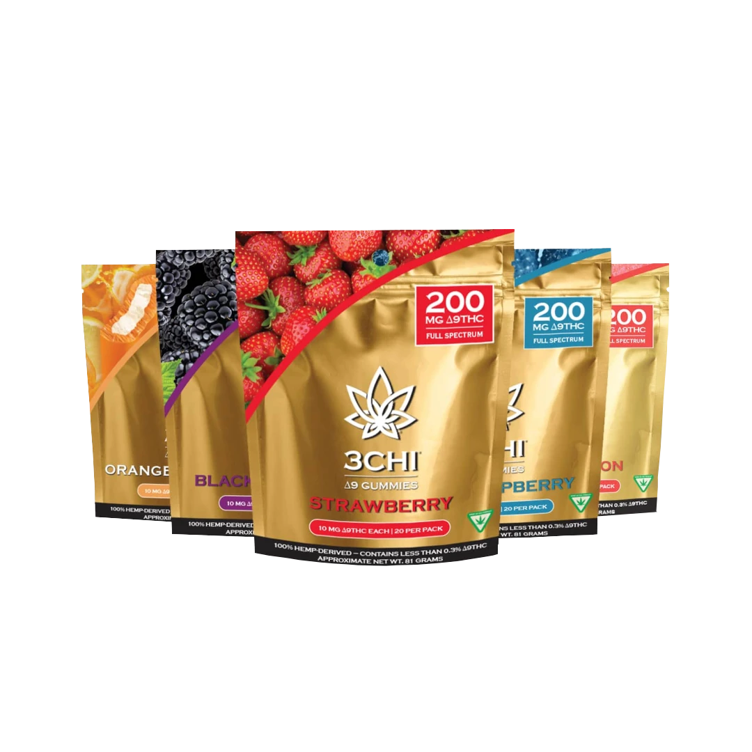 3CHI Delta 9 THC Gummies - 200mg
