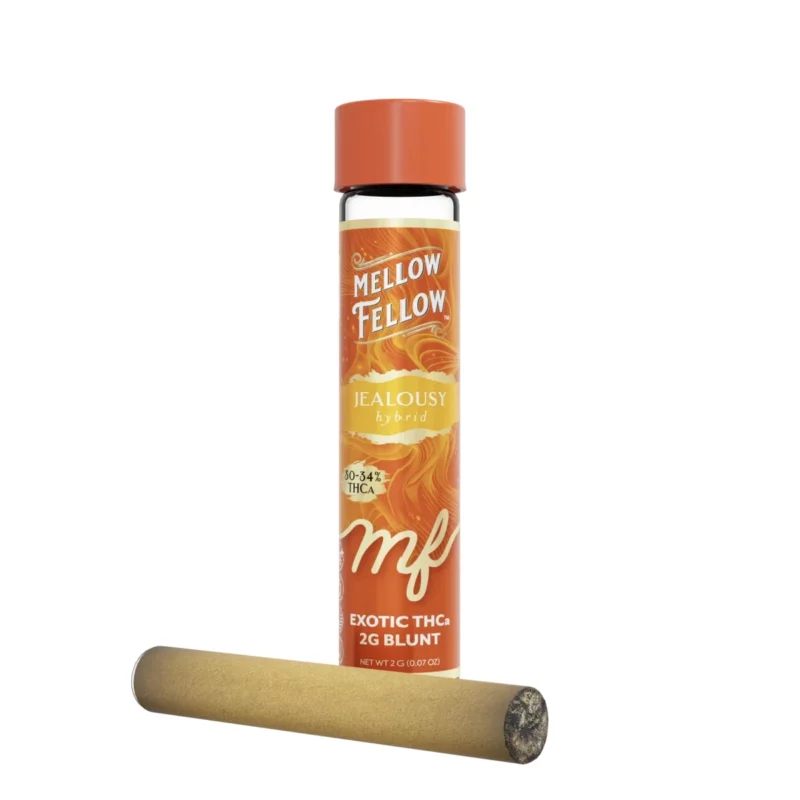 Mellow Fellow 2G THCA Pre-Roll Blunts – Exotic Hemp Flower