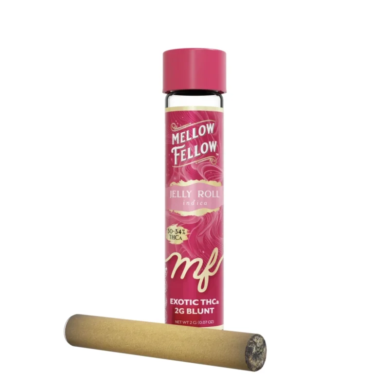Mellow Fellow 2G THCA Pre-Roll Blunts – Exotic Hemp Flower