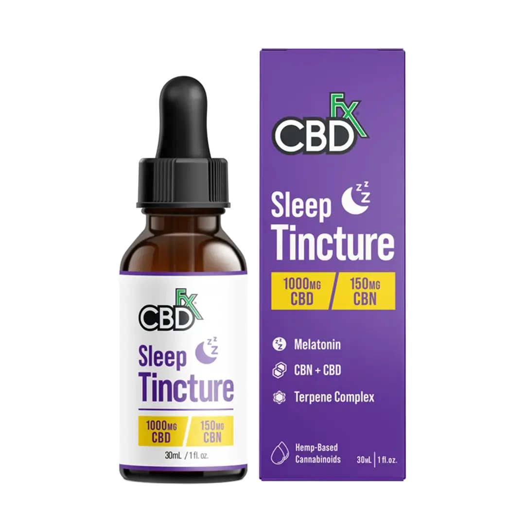 CBDfx CBD + CBN Oil Sleep Tincture - 1000mg
