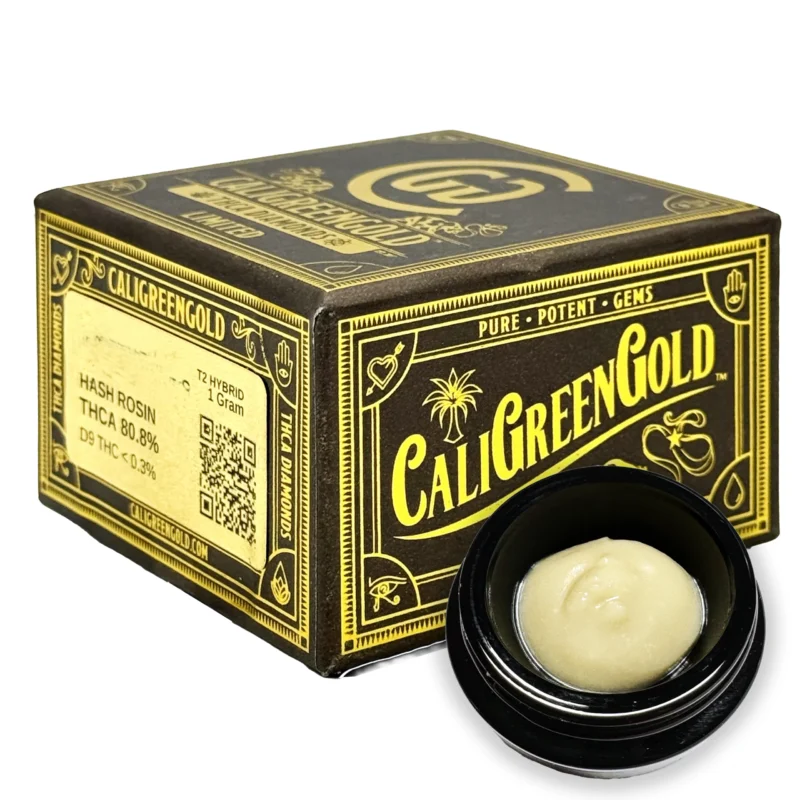 CaliGreenGold THCA Top Shelf Hash Rosin-1 Gram