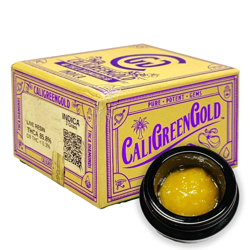 CaliGreenGold THCA Live Resin Badder-3 Grams