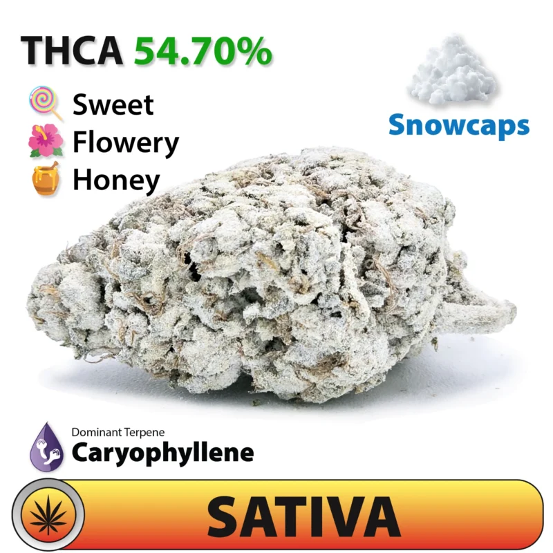 Frosted Brands Candyland Snow Caps THCA Flower — 54.7% THCA