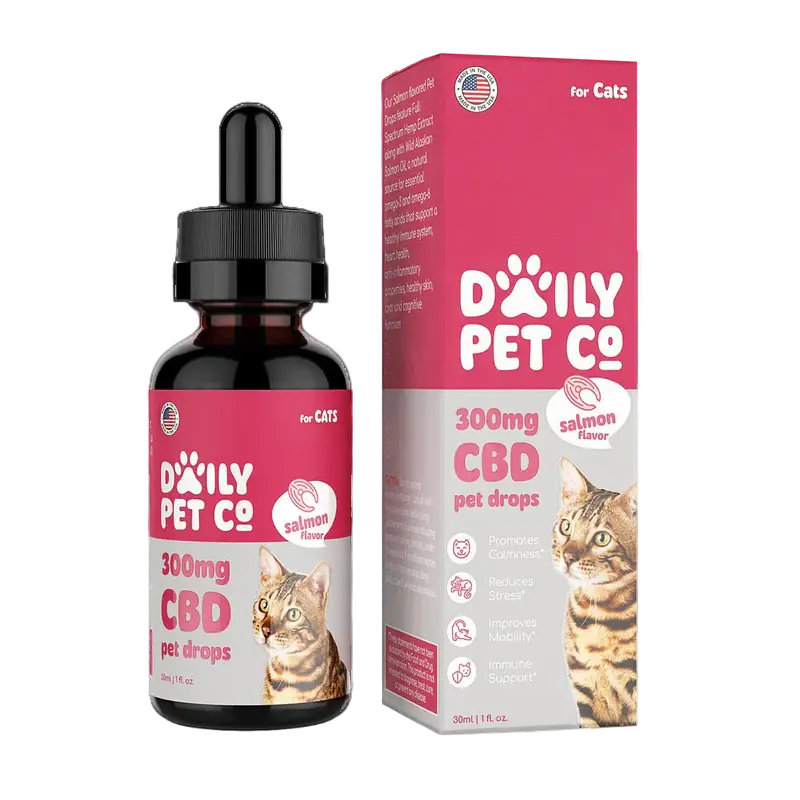 Daily Pet Co CBD Pet Drops for Cats - 300mg