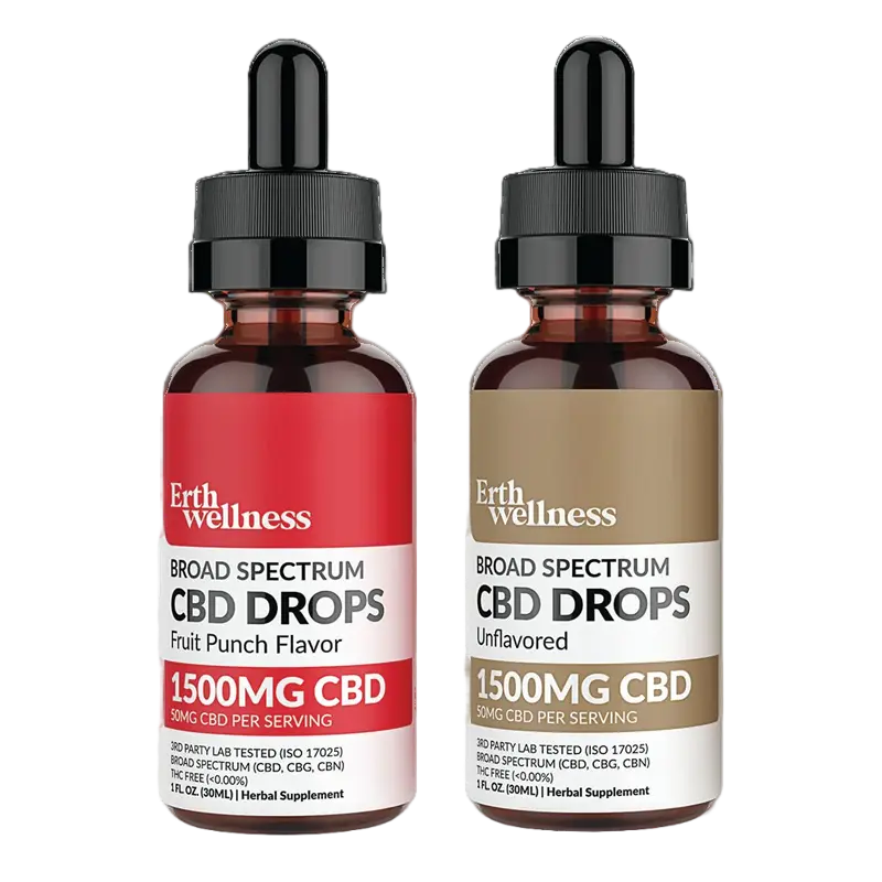 Erth Wellness Broad Spectrum CBD Drops