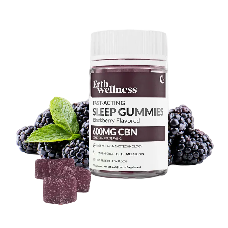Erth Wellness Fast Acting Sleep CBN Gummies