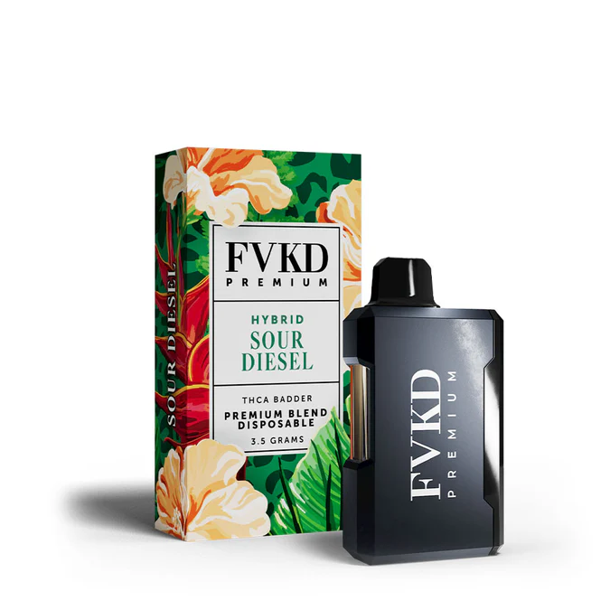 FVKD Premium THCA Badder Premium Blend Disposable - 3.5G