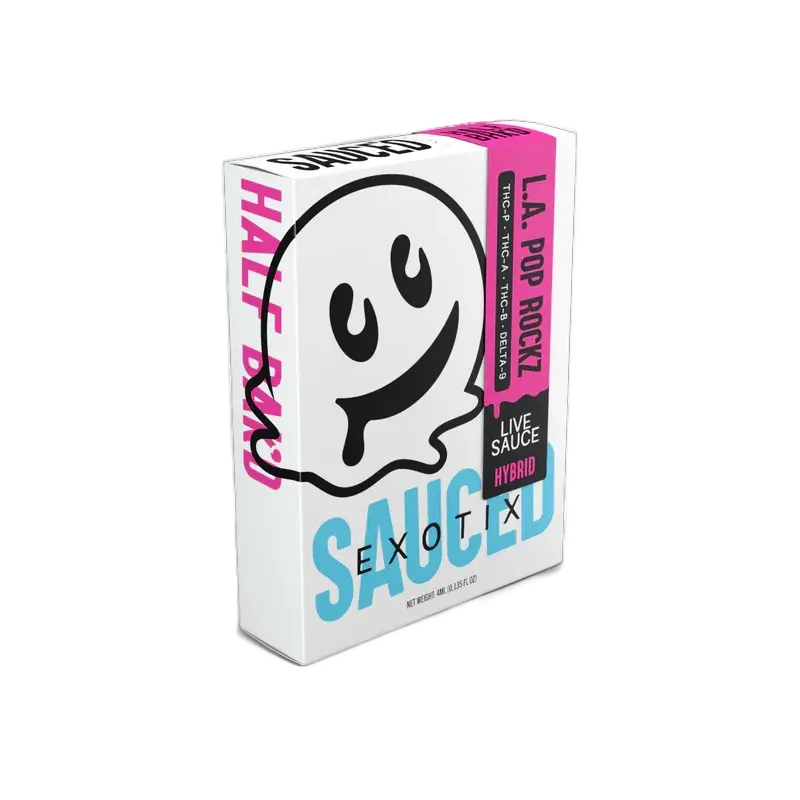 HALF BAK'D Sauce'd Exotic Live Resin Disposable