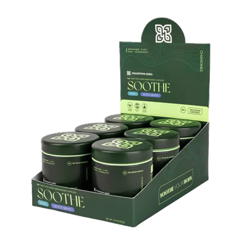 Hometown Hero Kratom Soothe Capsules - 100ct
