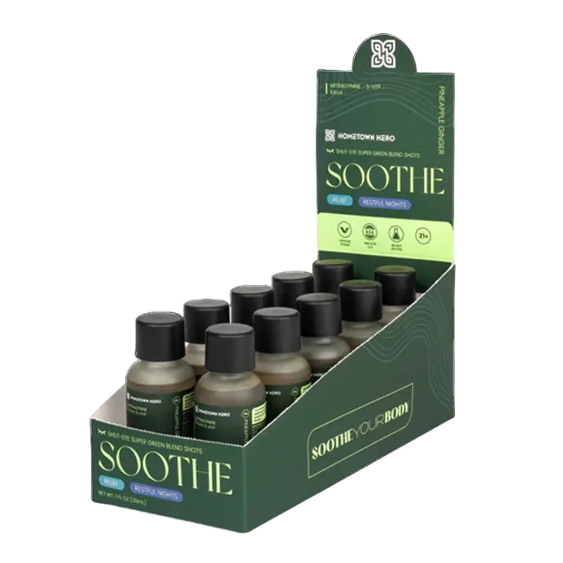 Hometown Hero Kratom Soothe Shots
