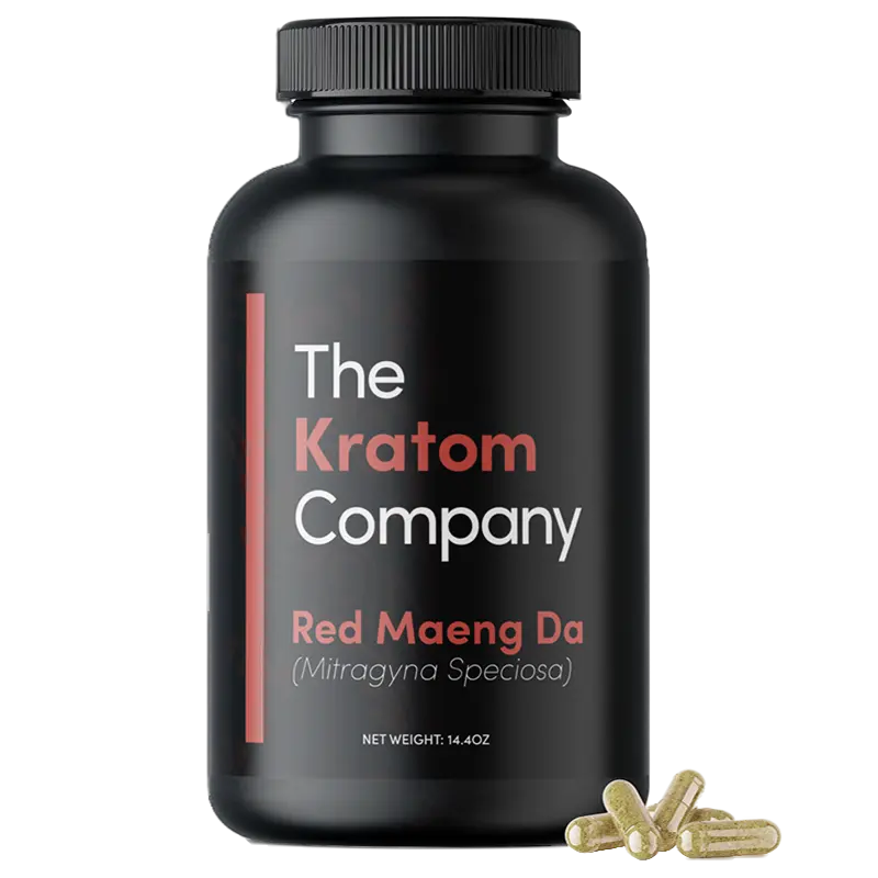 The Kratom Company Maeng Da Kratom Capsules - 3 strains