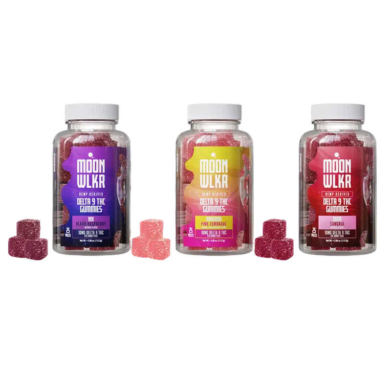 MoonWlkr Delta 9 THC Gummies - 250mg