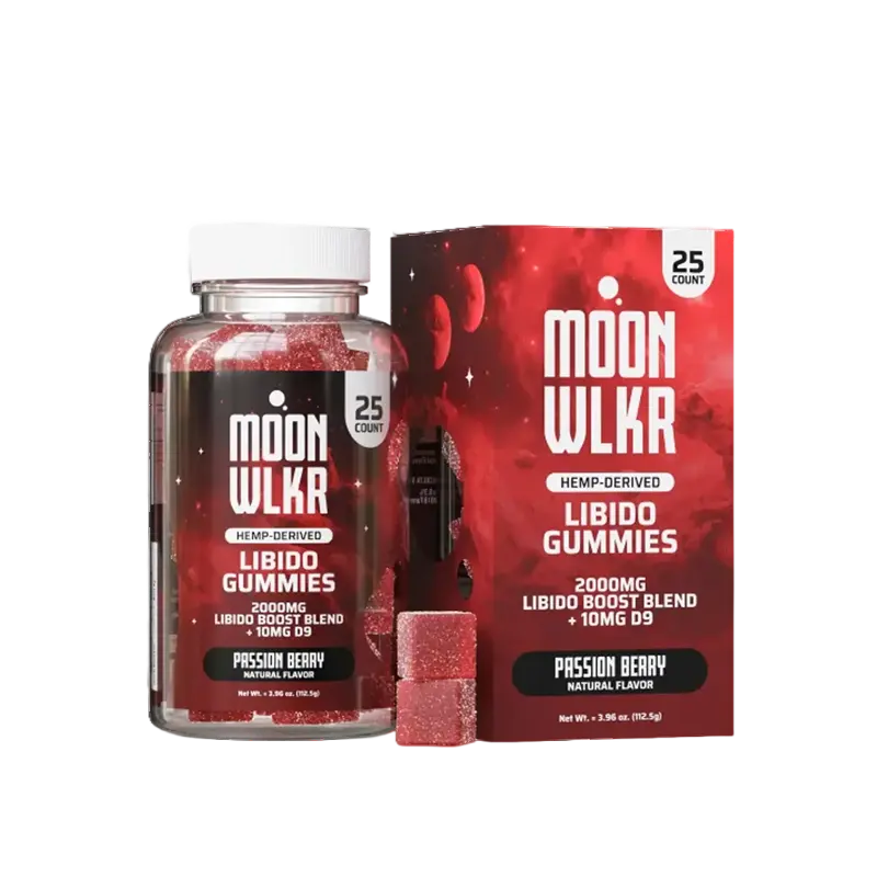 MoonWlkr Libido Gummies - Passion Berry 200mg