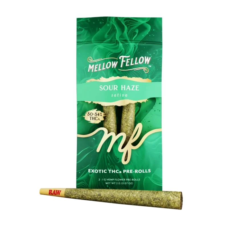 Mellow Fellow Exotic THCA Pre-Rolls 2ct (2g)
