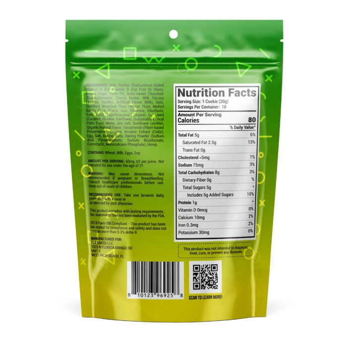 Binoid Delta-9 THC Chocolate Chunk Bites 1000mg