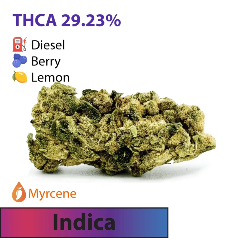 Jiffy Cake Strain - Indica THCA Flower - Frosted Brands