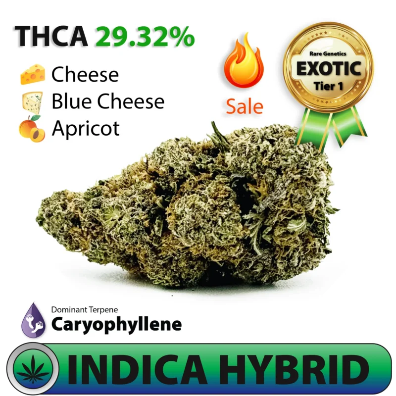 Triple Hash Burger Strain - THCA Flower