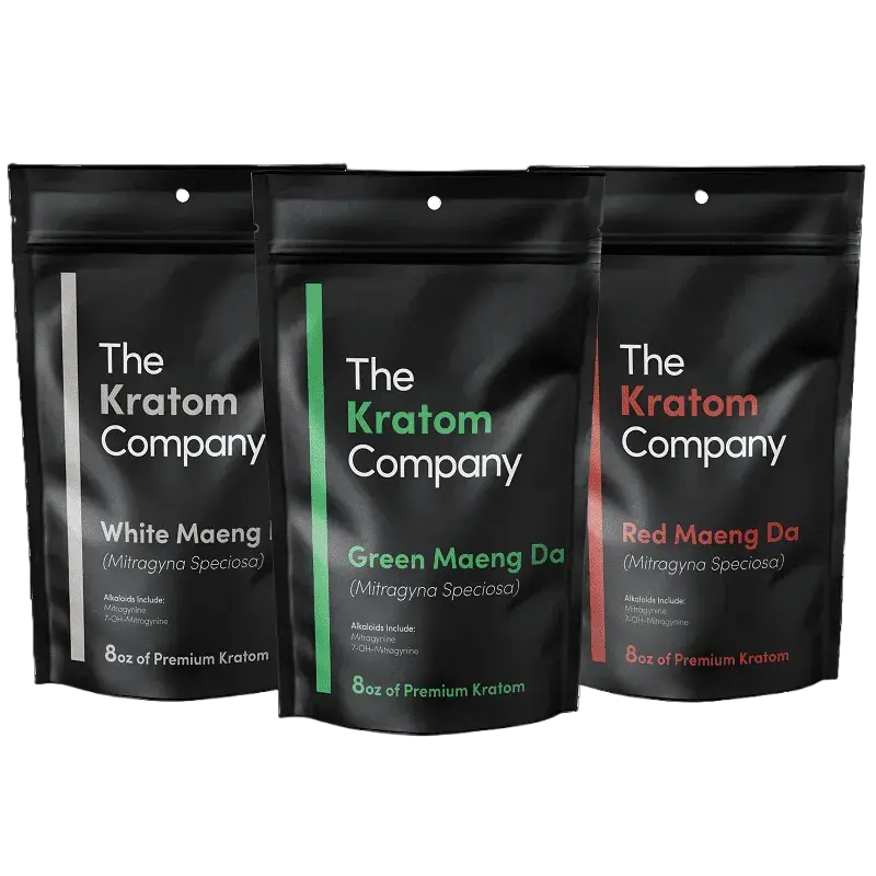 The Kratom Company Maeng Da Kratom Powder - 3 strains