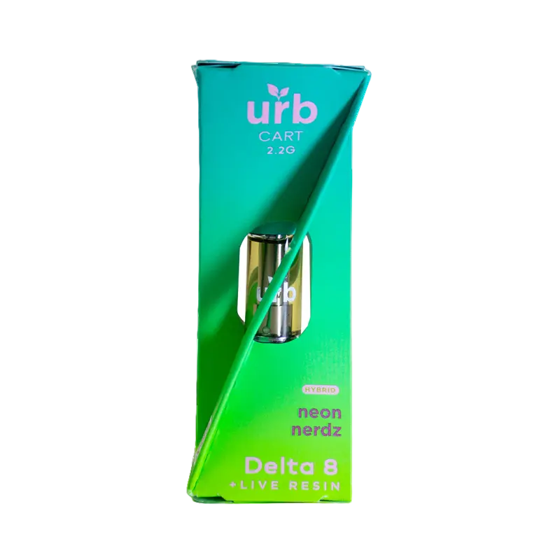 Urb Delta 8 THC Live Resin Cartridge - 2.2ml