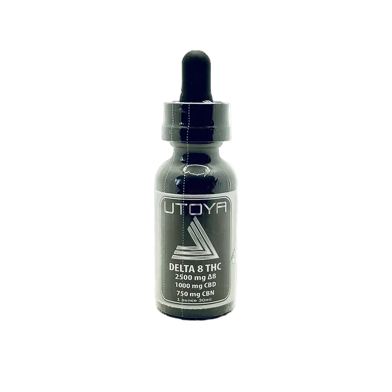 Utoya Organics Delta 8 THC + CBD + CBN Tincture