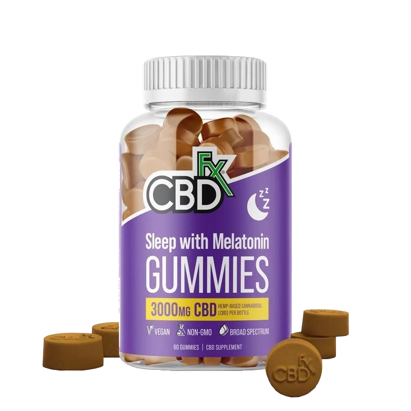 CBDfx CBD Gummies for Sleep with Melatonin