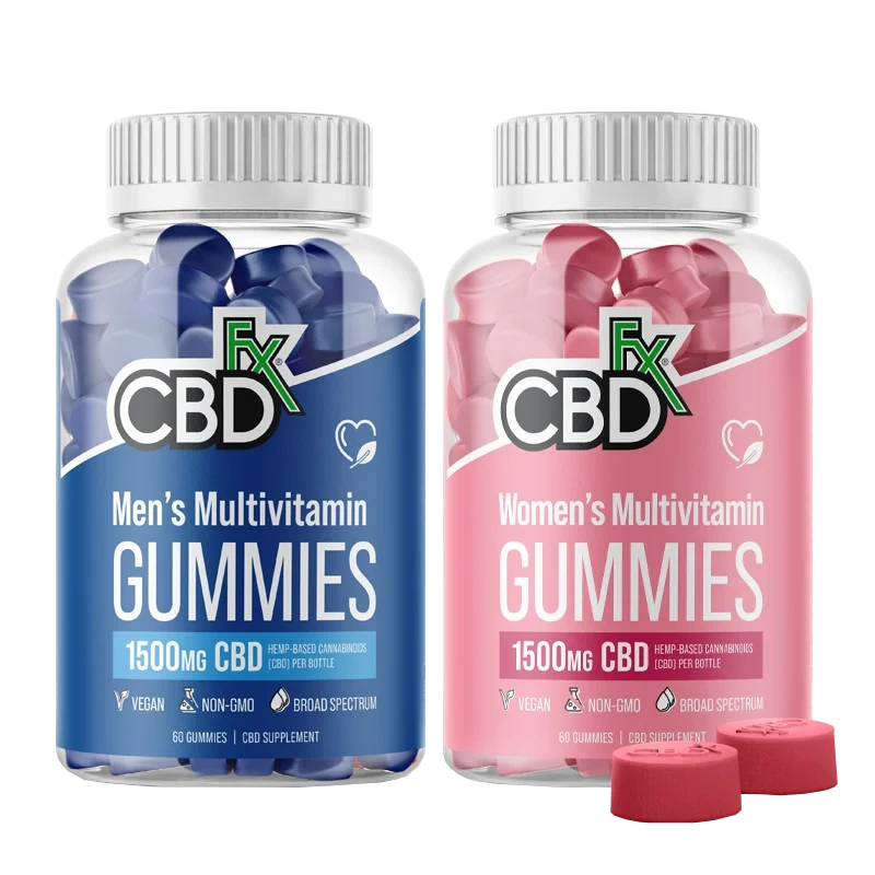 CBDfx Multivitamin CBD Gummies For Men & Women
