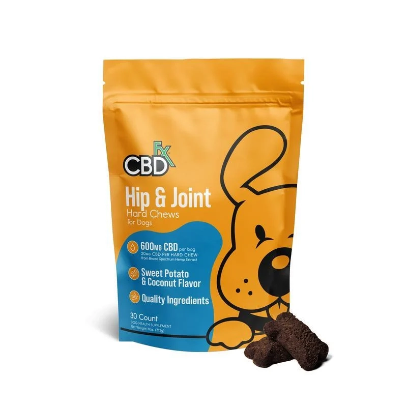 CBDfx CBD Dog Treats: Hip & Joint Chews 600mg - Image 3