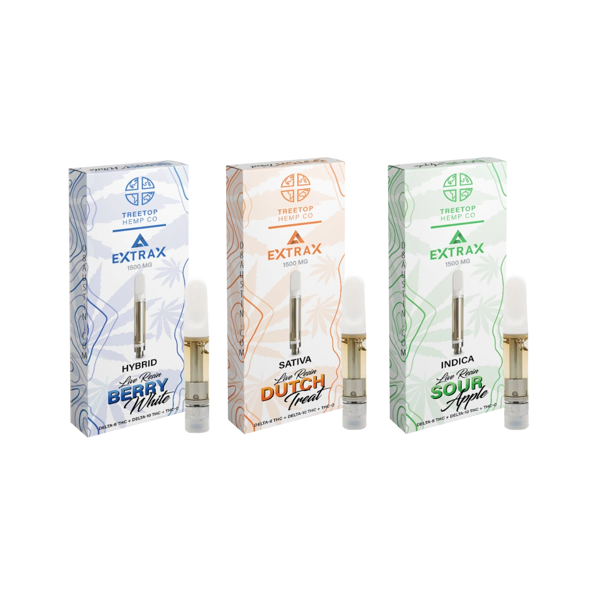 Delta Extrax Treetop Live Resin Cartridge