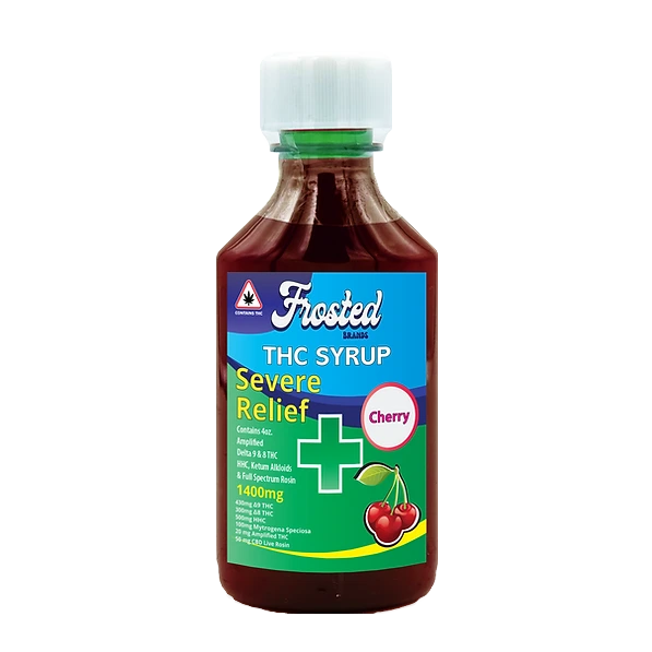 Frosted Brands Severe Relief THC Syrup - 1400mg