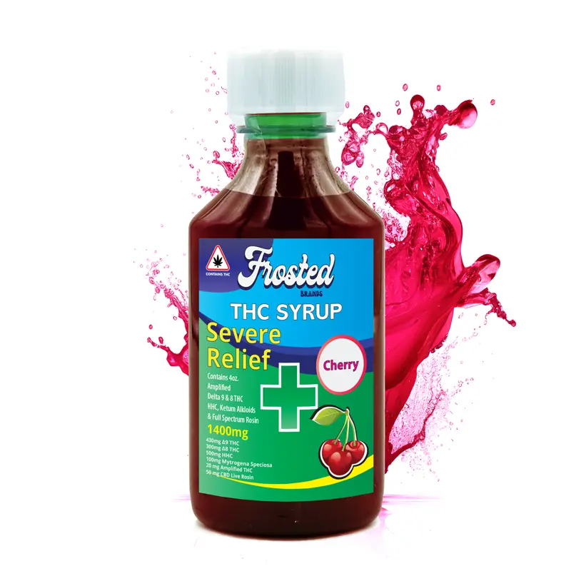 Frosted Brands Severe Relief THC Syrup - 1400mg