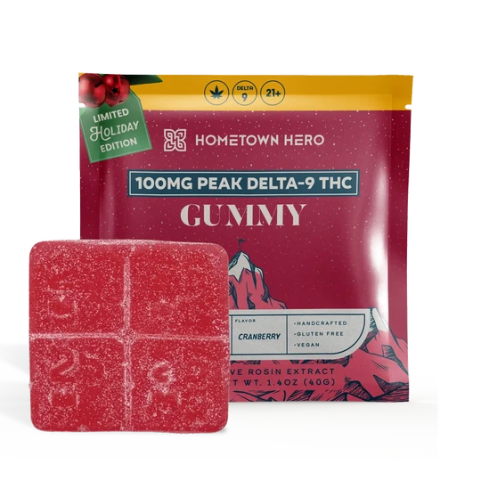 Hometown Hero Peak Delta 9 THC Gummy - 100mg