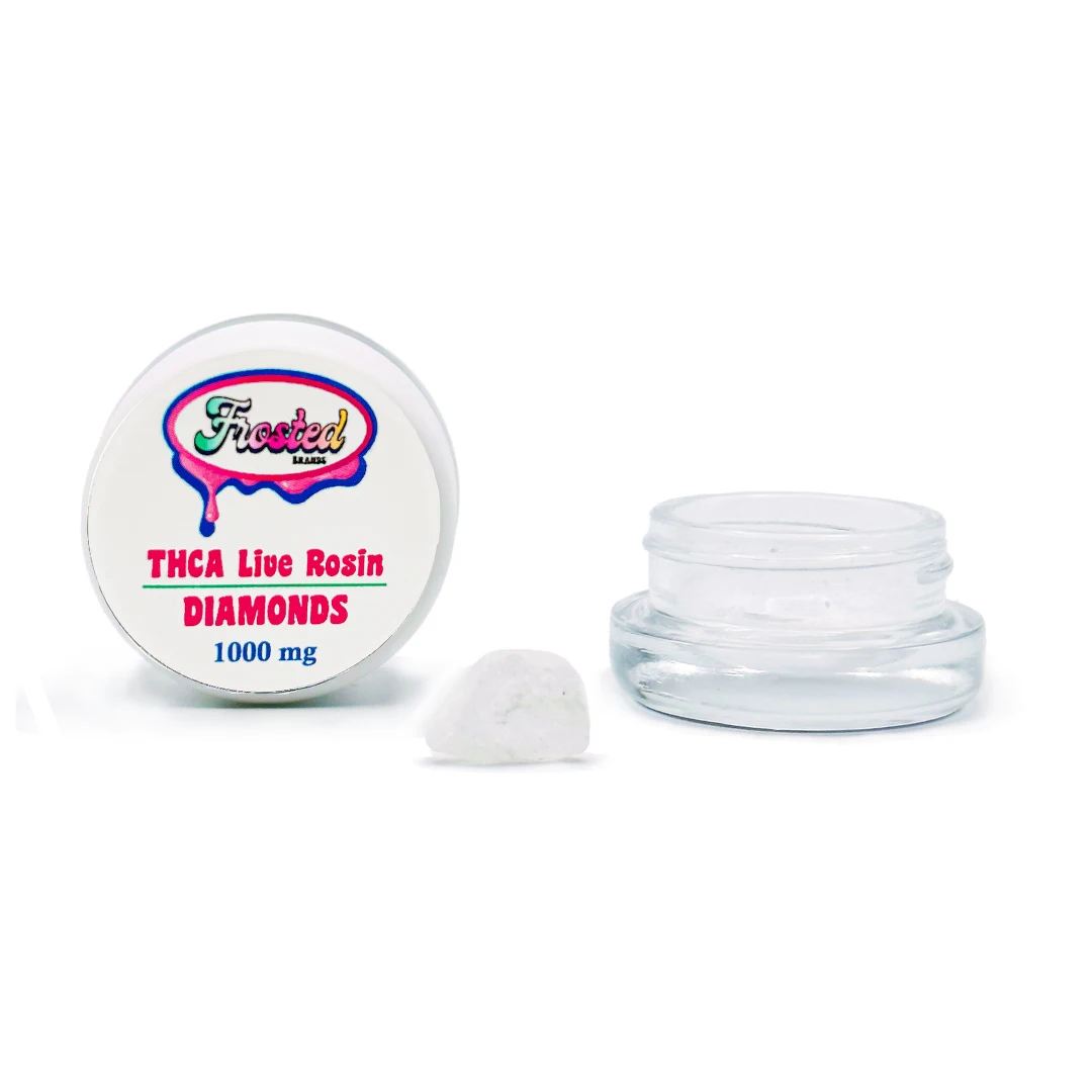 Frosted Brands THCA Diamonds + Live Rosin - 1g
